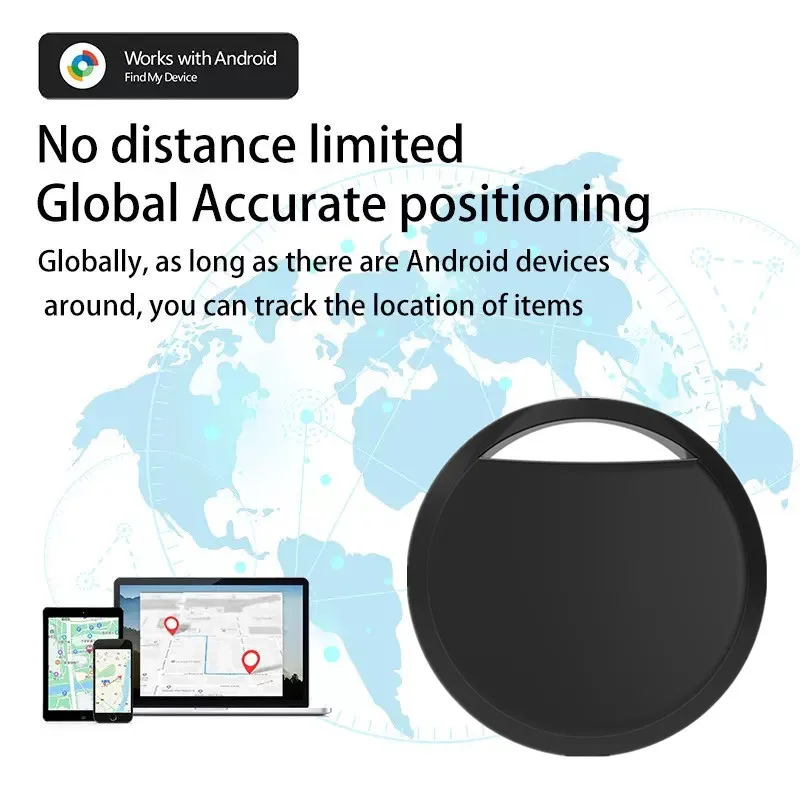 Airtag Gps Tracker Google Find My Device Android العلامات الذكية بلوتوث البحث محدد تتبع مكتشف مفاتيح الطفل سيارة الحيوانات الأليفة