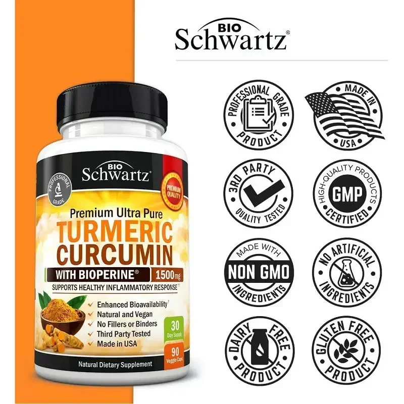 

1 bottle of curcumin capsule enhances immunity and promotes digestion