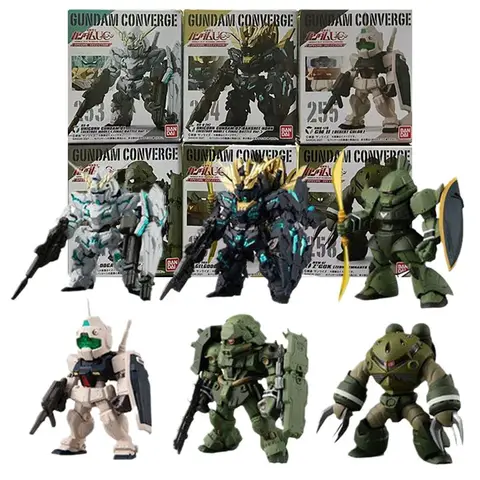 Bandai Gundam Model Kit Anime Figure FW Converge UNICORN BANSHEE NORN Genuine Gunpla Model Anime Action Figure Action Toy Figure