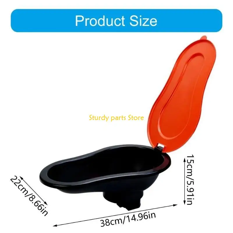 97QC Temporary Toilets Work Potty Thicken Workers Urine Bucket Car Travel Toilet