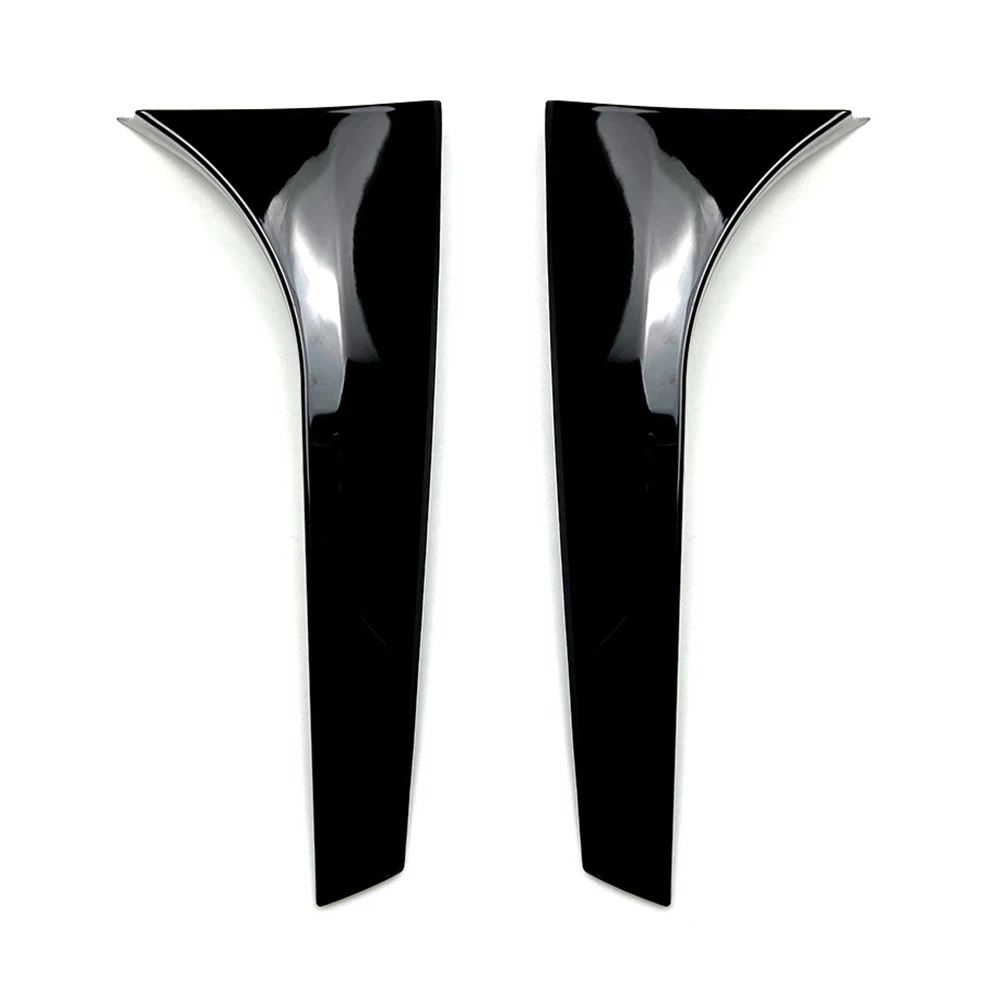 Rear Window Spoiler Side Wing Cover Splitters ABS Glossy Black Body Kit For Mercedes-Benz B-Class B180 B200 W246 2012-2018