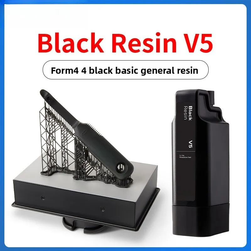 1L General Purpose Photopolymer Resin V5 High Precision Light‑Curing 3D Printing Material Compatible with Form 4 SLA 3D Printer