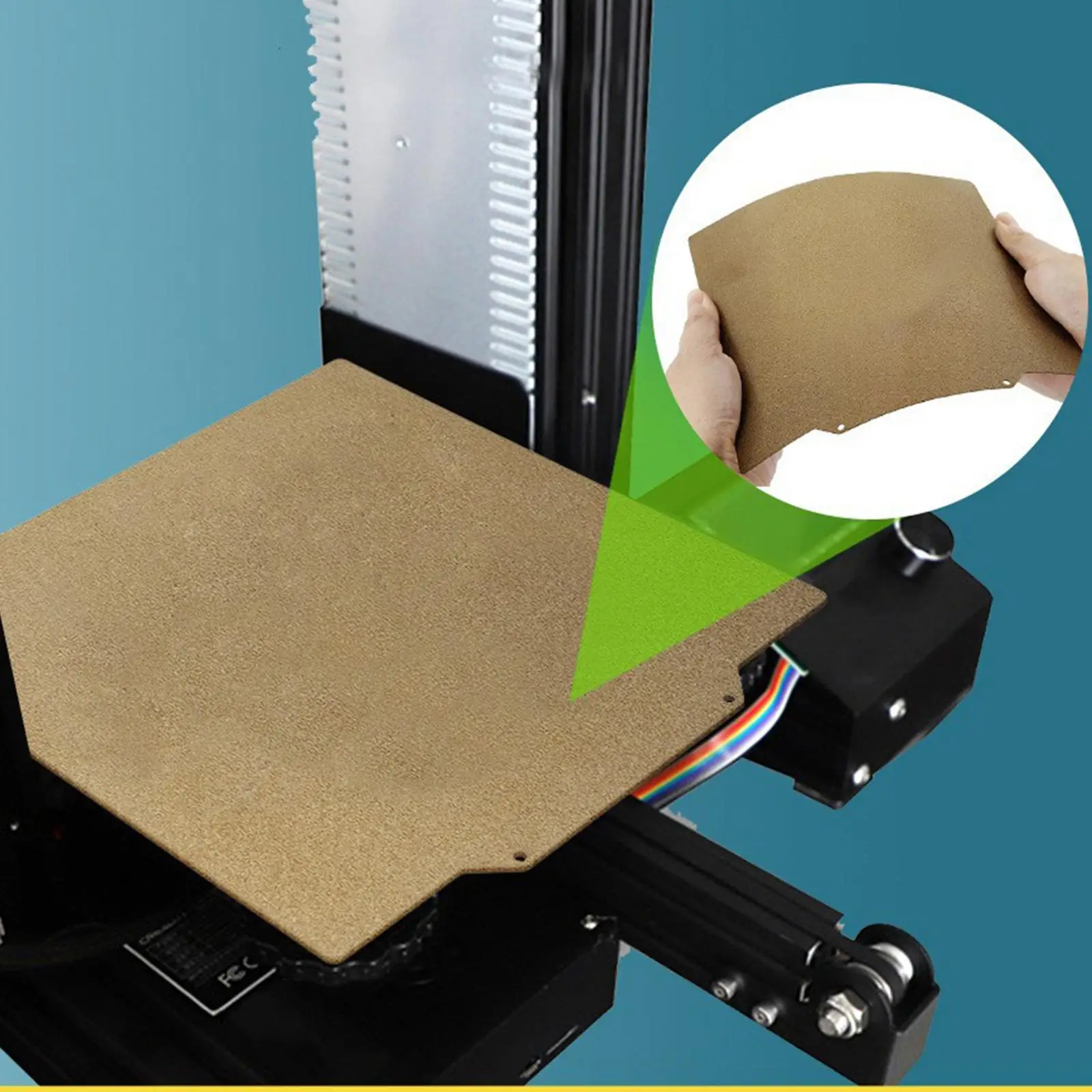 3D Printer Bed Pei Magnetic Sheet Printing Plate Textured 3D Printer Part