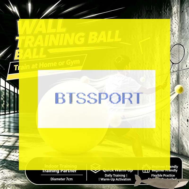 T-Ball Single-Player Badminton Trainer Solo Badminton Practice Rebound Ball Self-Study Rebounds Device For Badminton Beginner