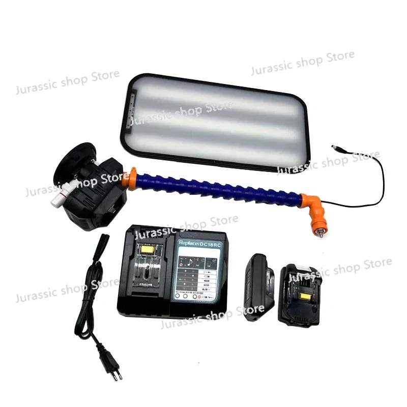 

18V Wireless Dent Lamp with 6 Led Lamp Adjustable Car Repair Tools 6000mah Battery Dent Lamp