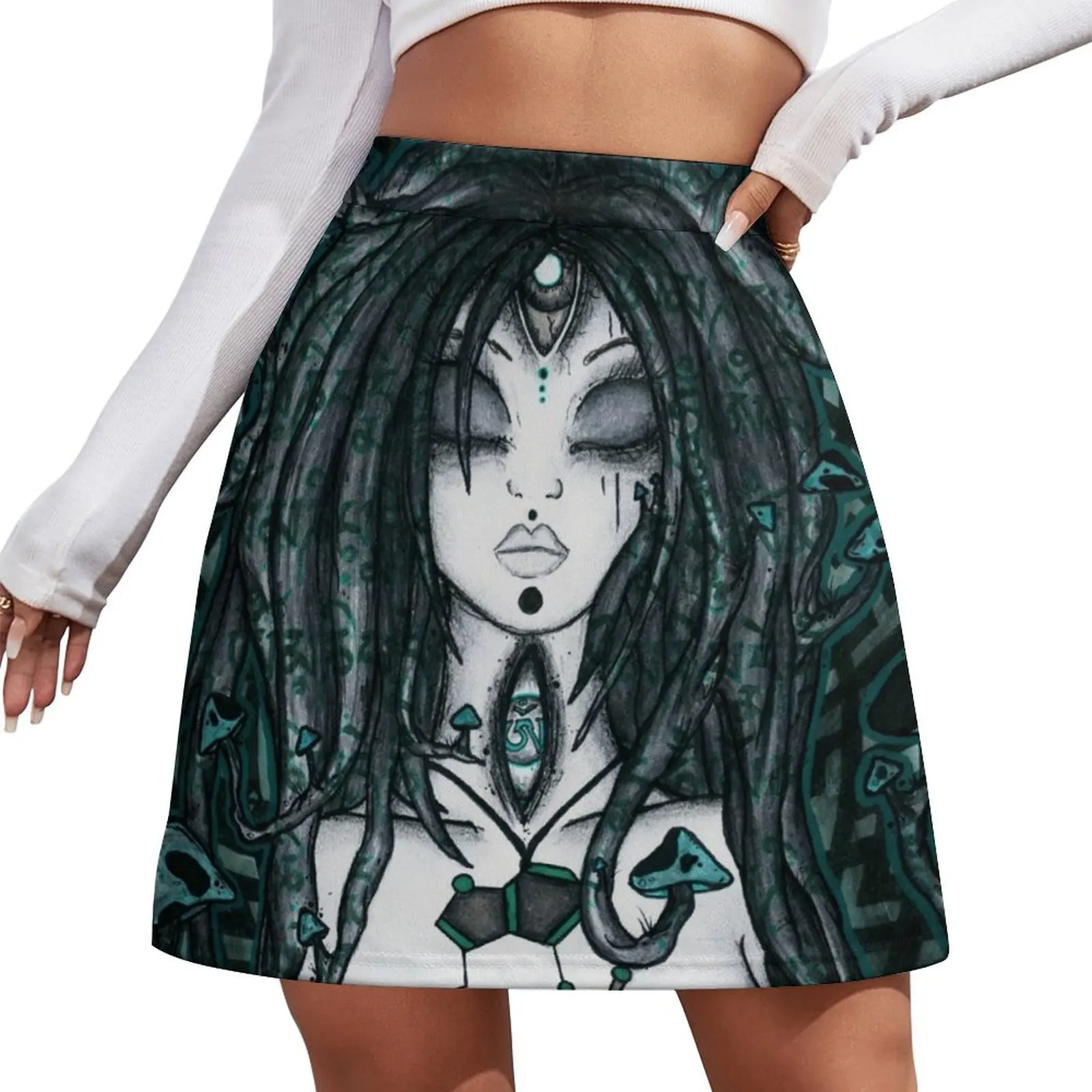 

Merge Mini Skirt luxury designer clothing women Clothing female fashion skirt for women