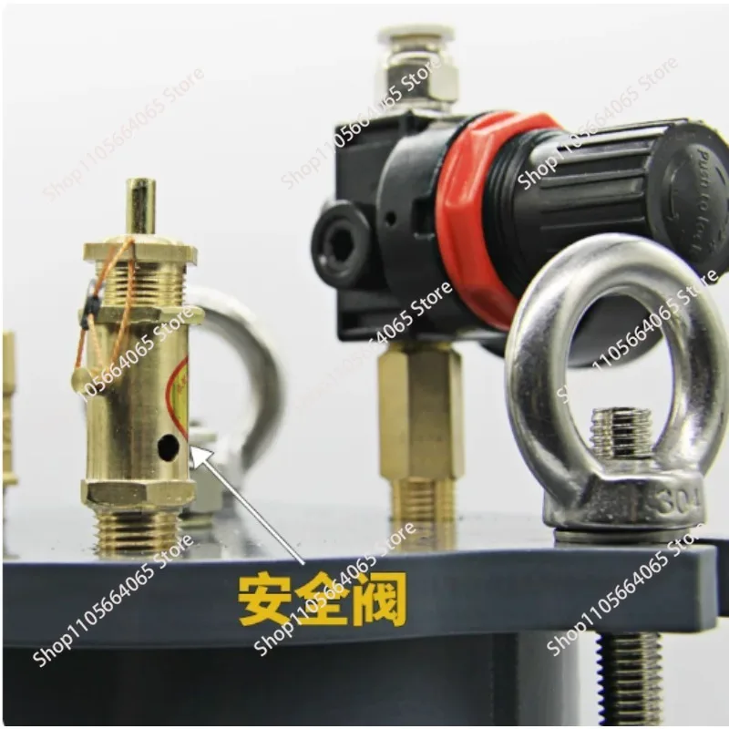 Carbon Steel Pressure Tank with Inner Liner, Glue Dispensing Machine, Glue Storage Tank, Glue Storage Hopper, 1L-100L