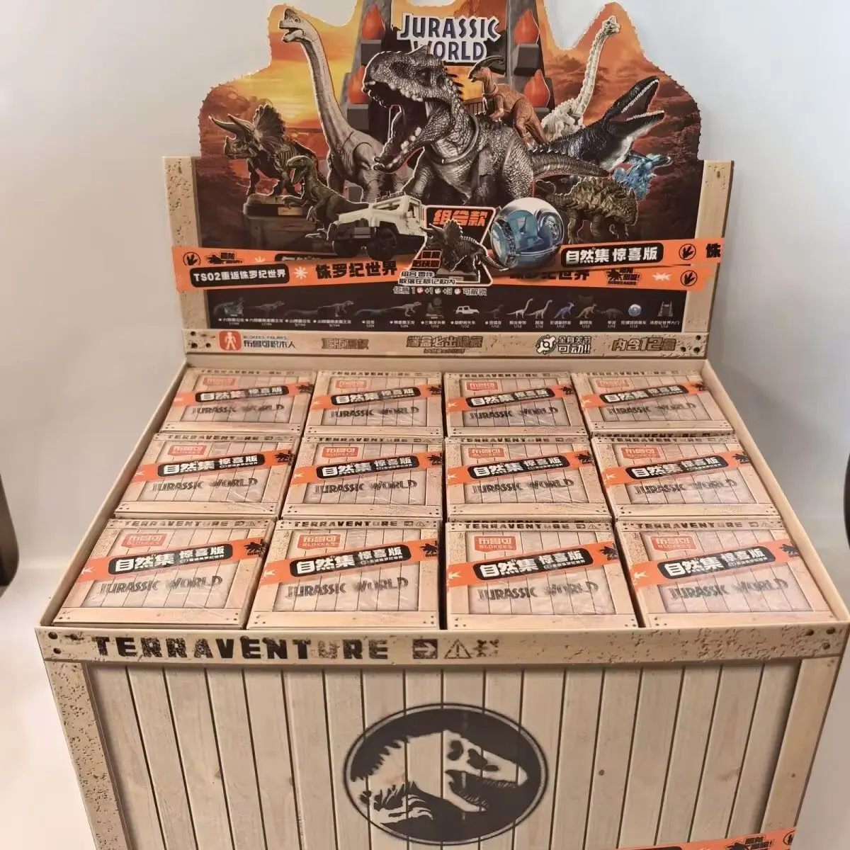 Blokees Jurassic World Surprise Edition Series 2 Dinosaur Blind Box T Rex Building Blocks Toy for Kids - view 6