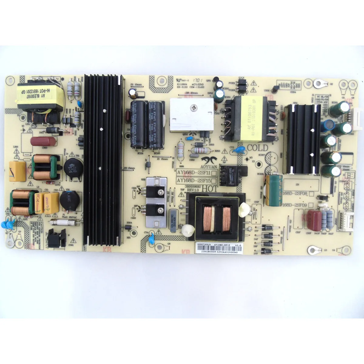 

Для Haier LS55AL88C51A3 Power Board 0090726323 AY168D-2SF15 3BS00692