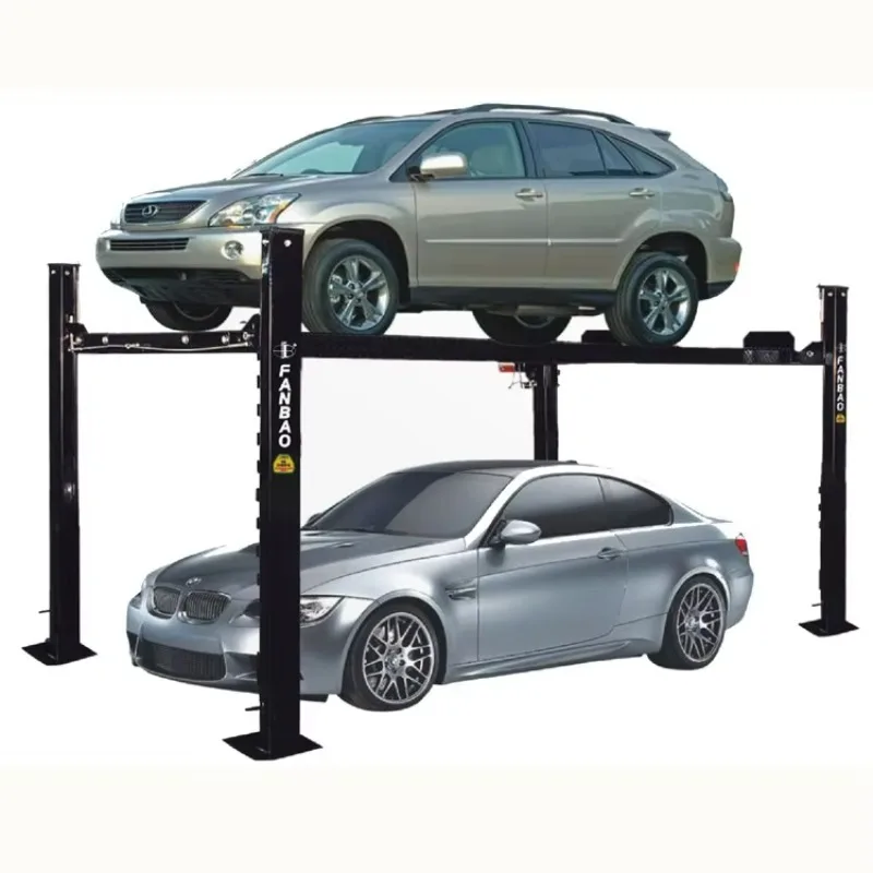 

4000KG Hydrqulic Four Post Parking Car Lift Automotive Equipment Car Hoist Manufacturer 4 Post Car Lift 1.8m-2m