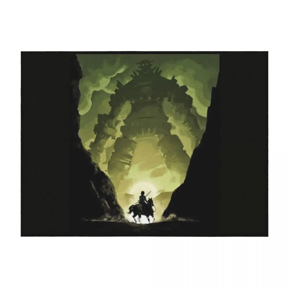 

Shadow Of The Colossus Throw Blanket christmas decoration Soft Beds halloween Fashion Sofas Blankets