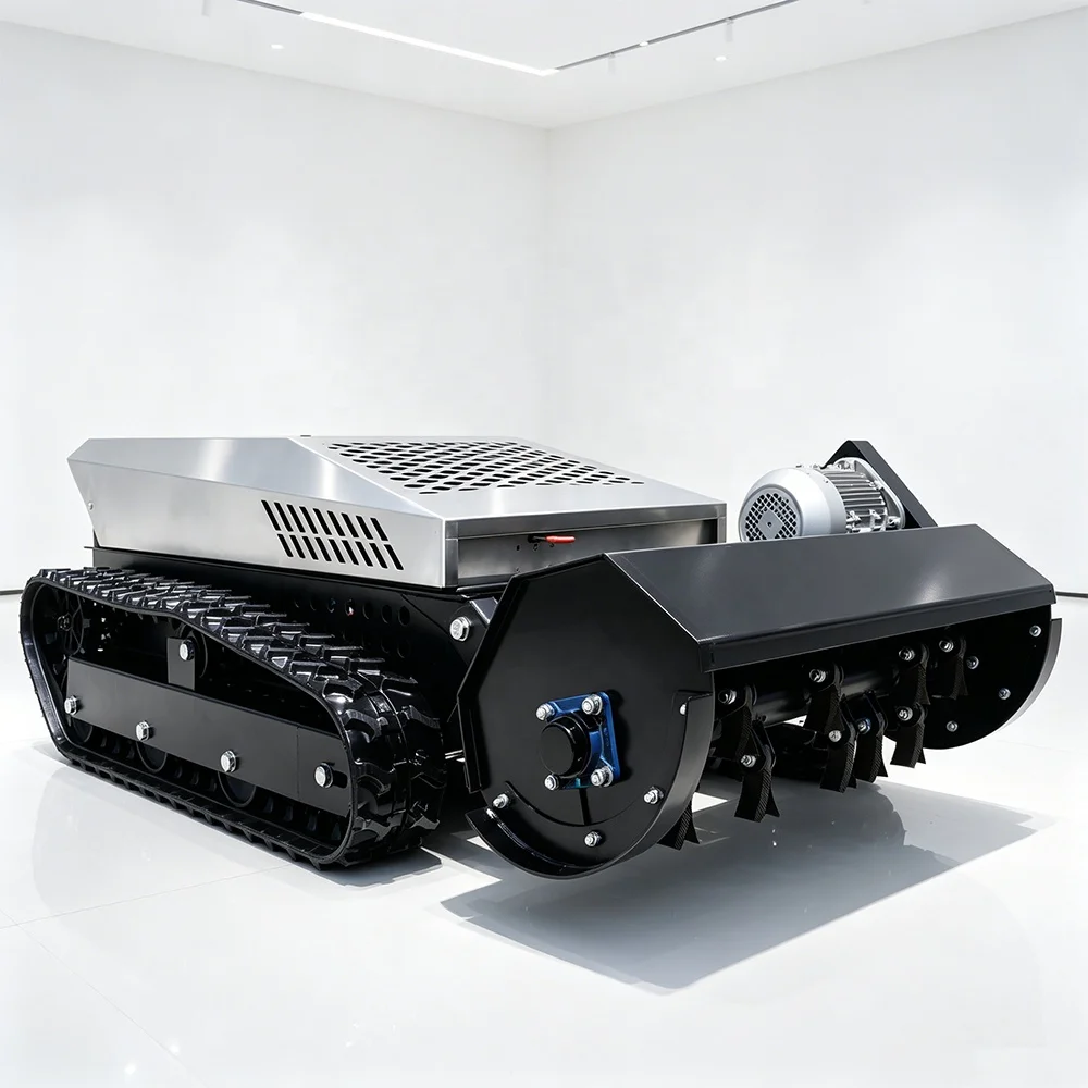 Golf Course Special Remote Control Cordless Pure Electric Crawler Flywheel High-Efficiency Professional Grade Lawn Mower