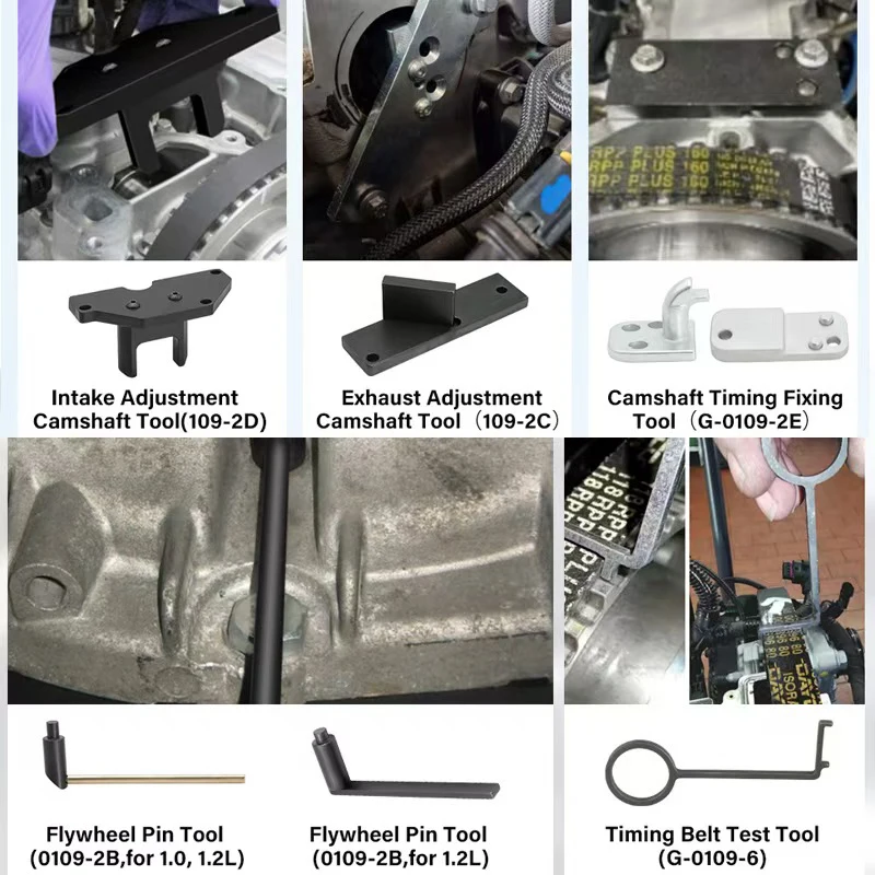 7-teiliges Kfz-Motor-Steuerwerkzeug-Set für Citroen Peugeot DS Opel 1.2L PureTech Euro 6.3