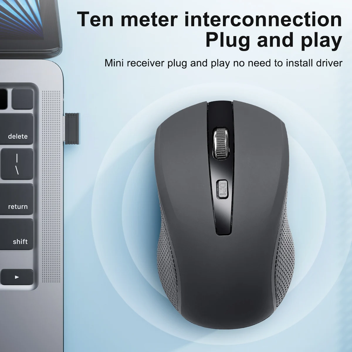 Drahtlose Gamer Maus 2,4G USB Drahtlose Computer Maus 4-Taste Ergonomische Mäuse Für MacBook Tablet Notebook PC Laptop zubehör