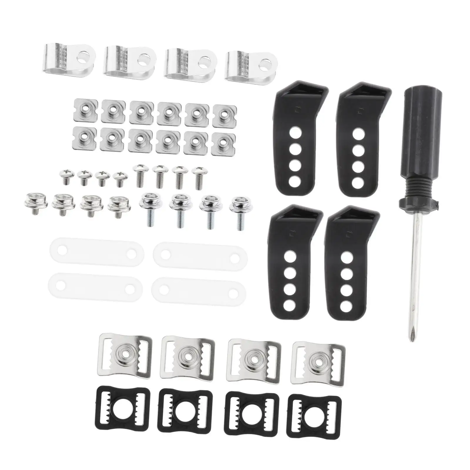 35x Football Helmet Repair Kit Helmet Visor Screws for Sports Baseball