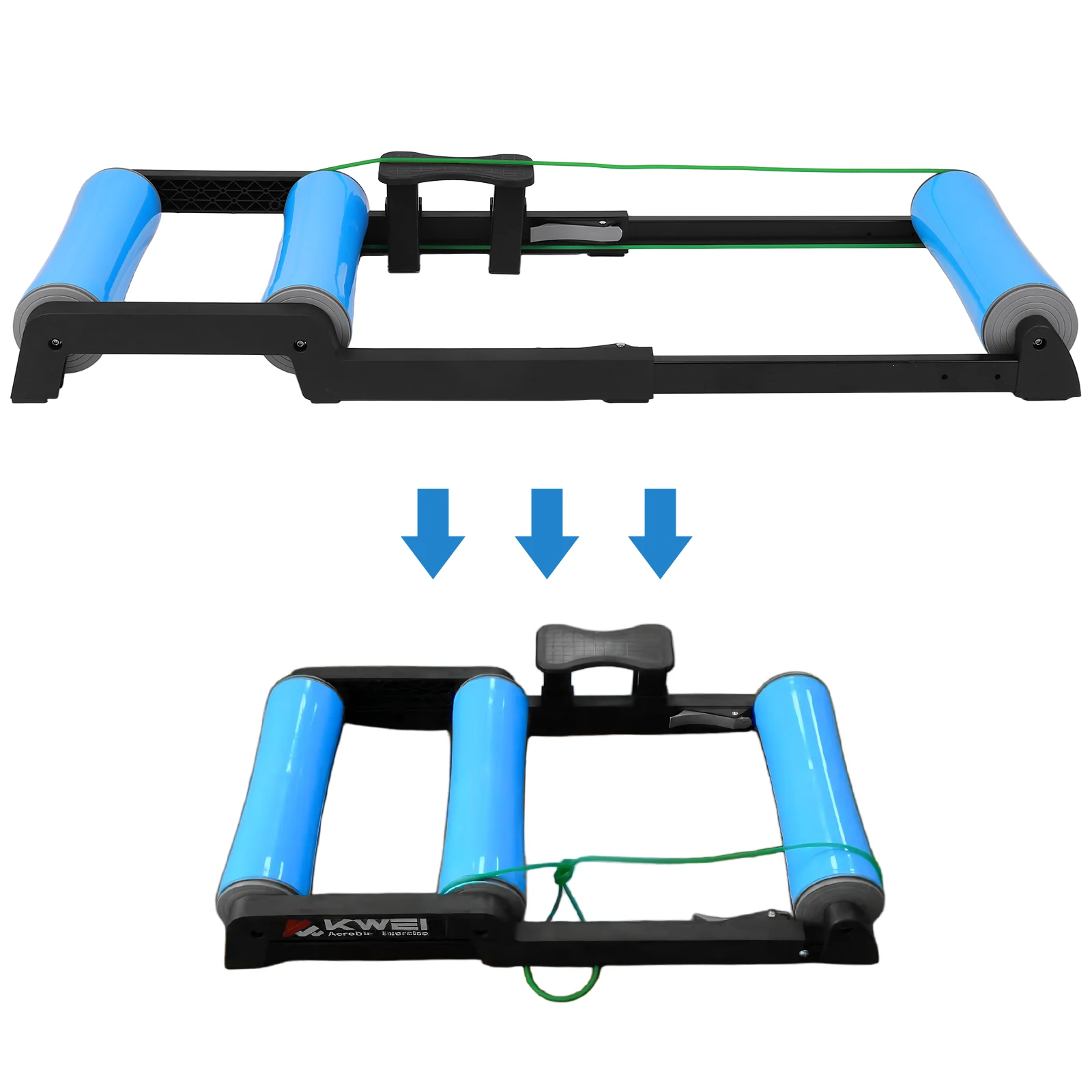 

Anti-Slip Indoor Bike Resistance Trainer Foldable Enhance Balance Bicycle Rack Detachable Racing & Strength Training Equipment