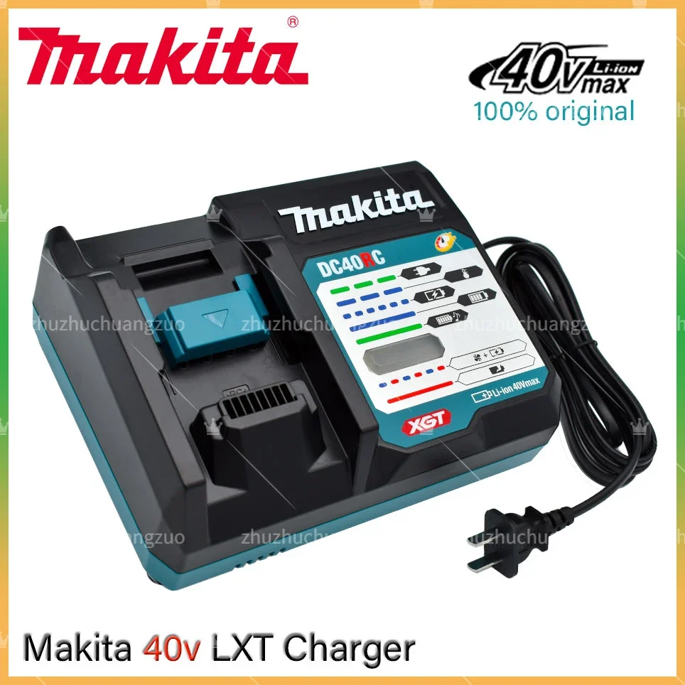 Makita Original Charger DC40RC 40Vmax XGT Fast Charger Input Voltage 220V