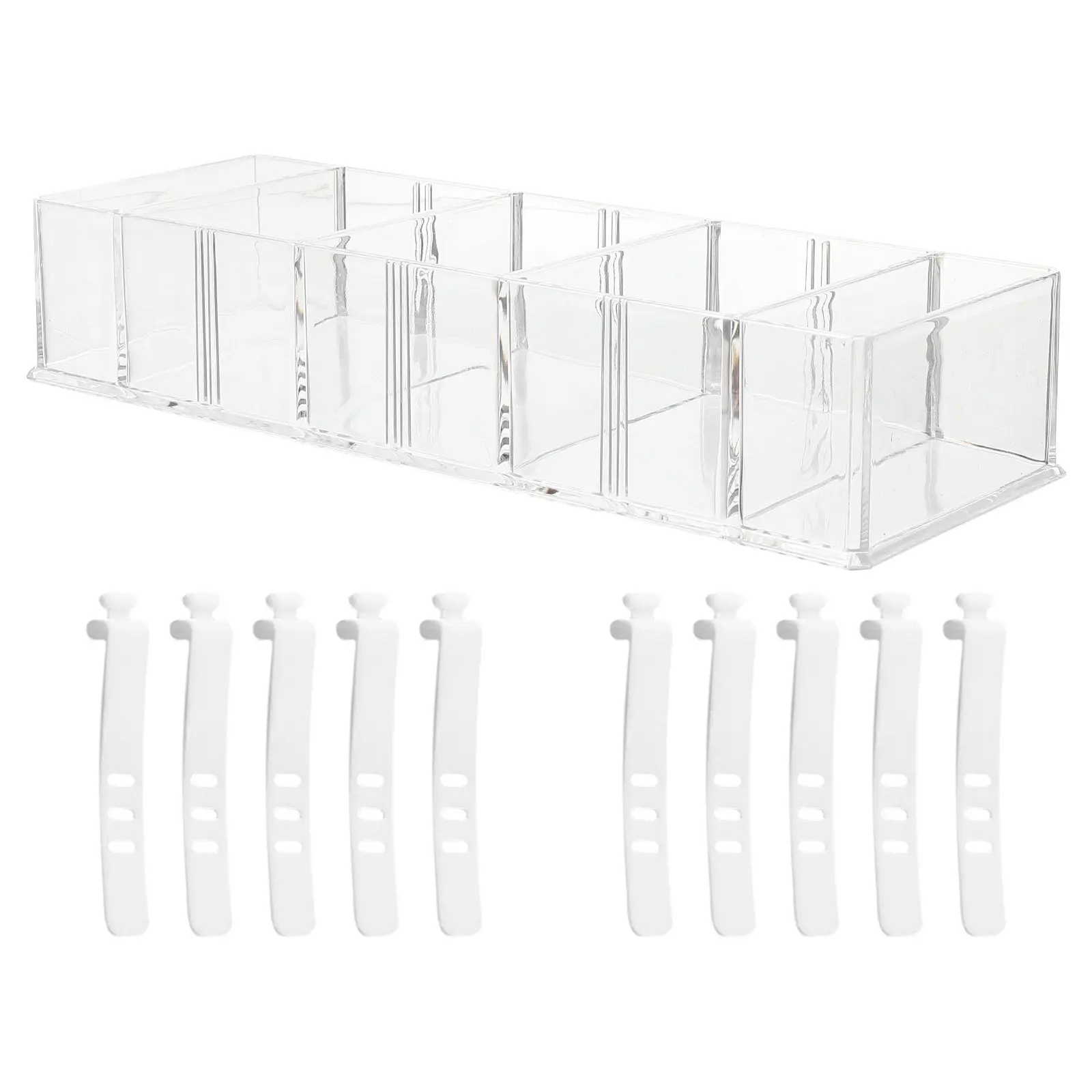 

1Set High Quality Cable Management Box Data Line Organizer Desktop Sundries Box Compartment Cord Organizer USB Cable Container