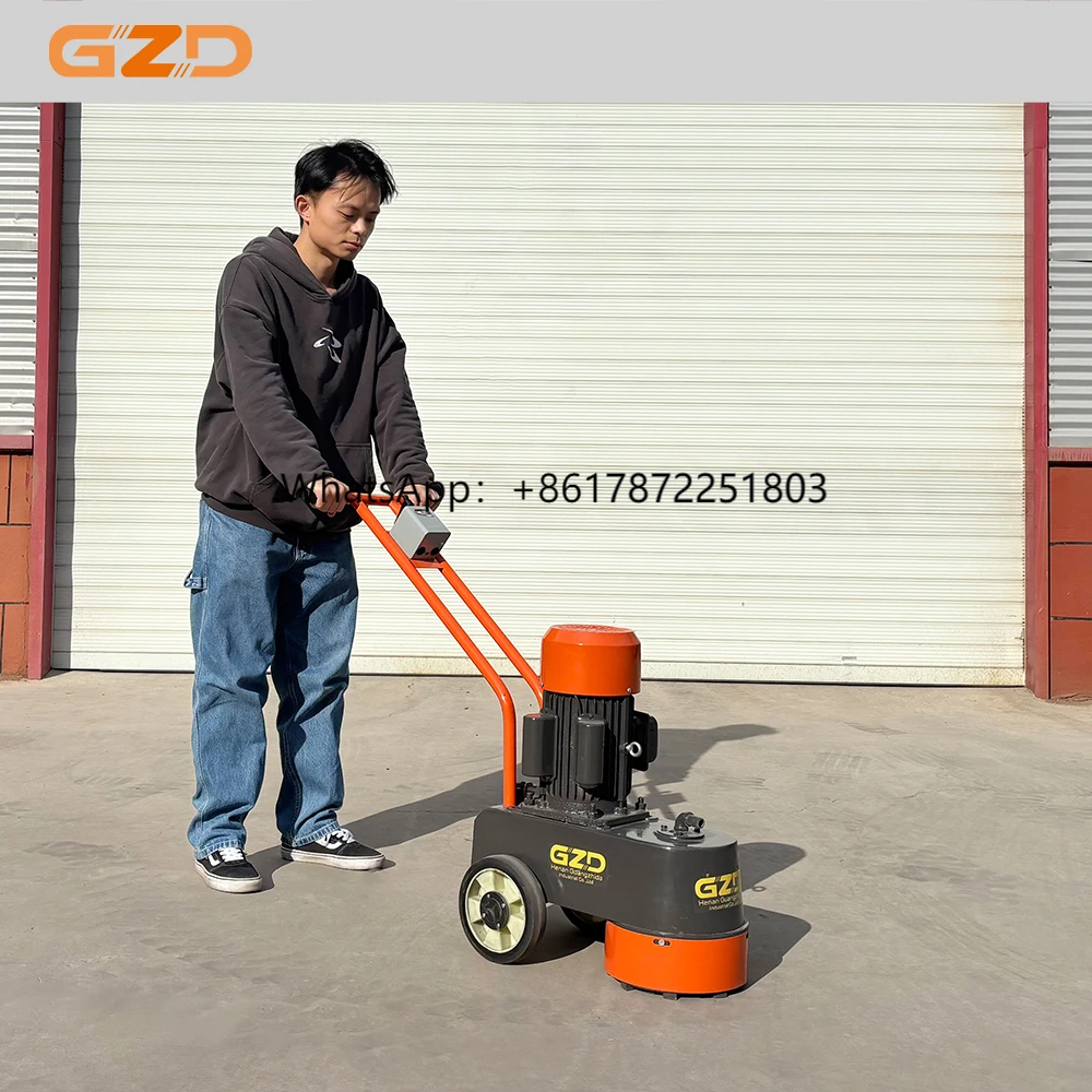 

Factory Sale 250mm Work Width Diamond Concrete Grinder Machine Grinding Terrazzo Floor Grinder