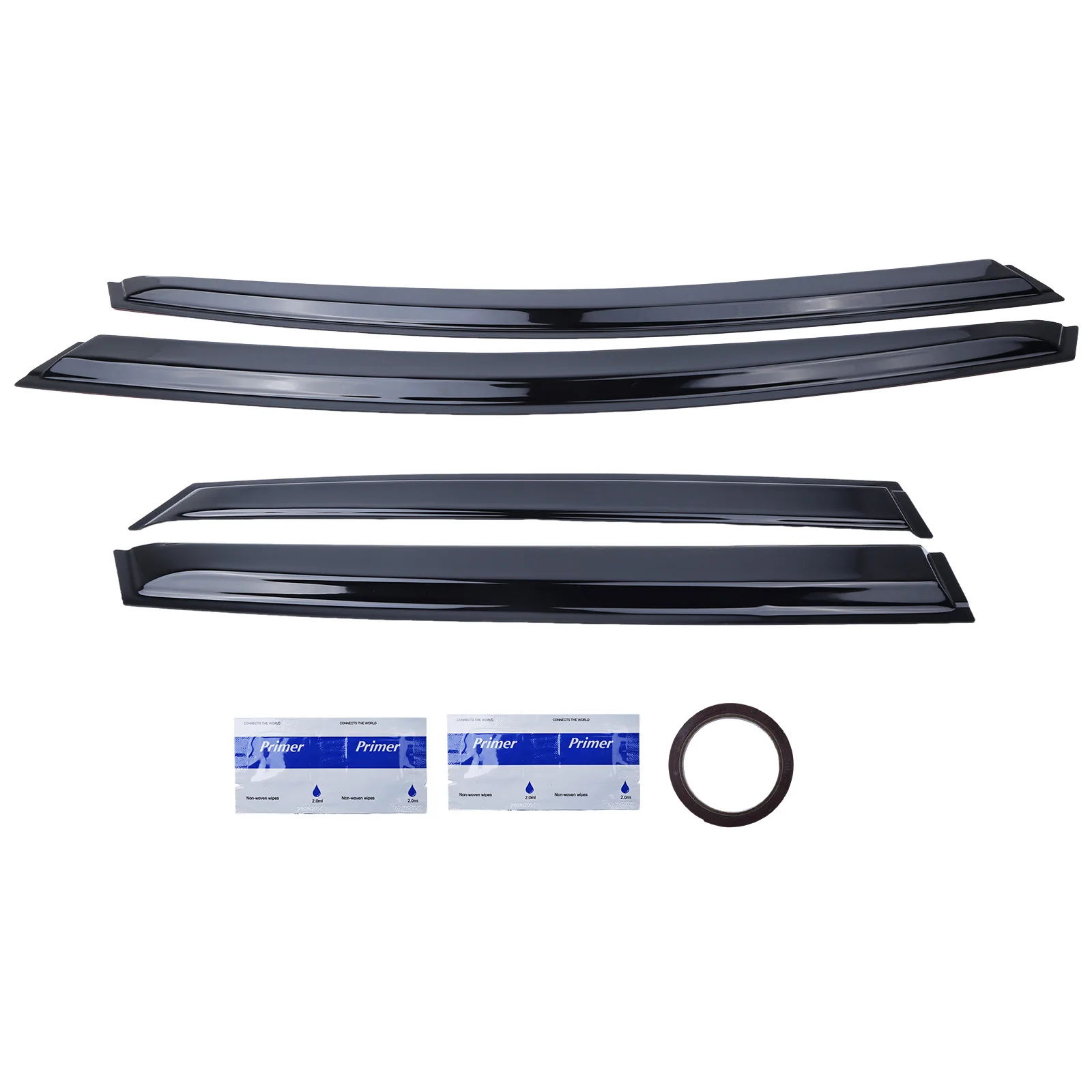 

4Pcs Wind Deflectors Window Vent Visors Rain Guard for Toyota Venza 2008-2016 Rain Shield Shade Sun Protection Replacement