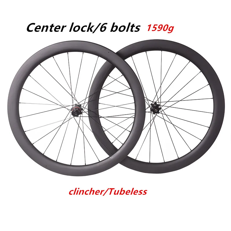 R240DC HUB Carbon Wheels Disc Brake 700c Road Bike Wheelset Quality Carbon Rim Center Lock Or 6-blot Bock Road Cycling