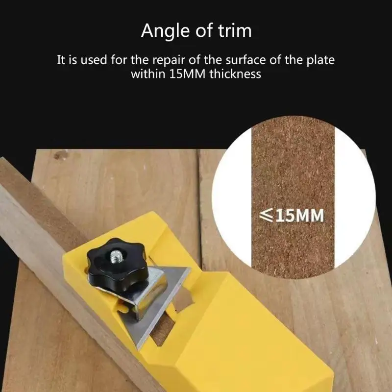 57QF Máy bay tay mặt phẳng Gypsum Tobsum Tool, Thanh thạch nhanh Máy cắt nhanh 45 °/90 ° Kế hoạch Kế hoạch Deburring Công cụ cắt