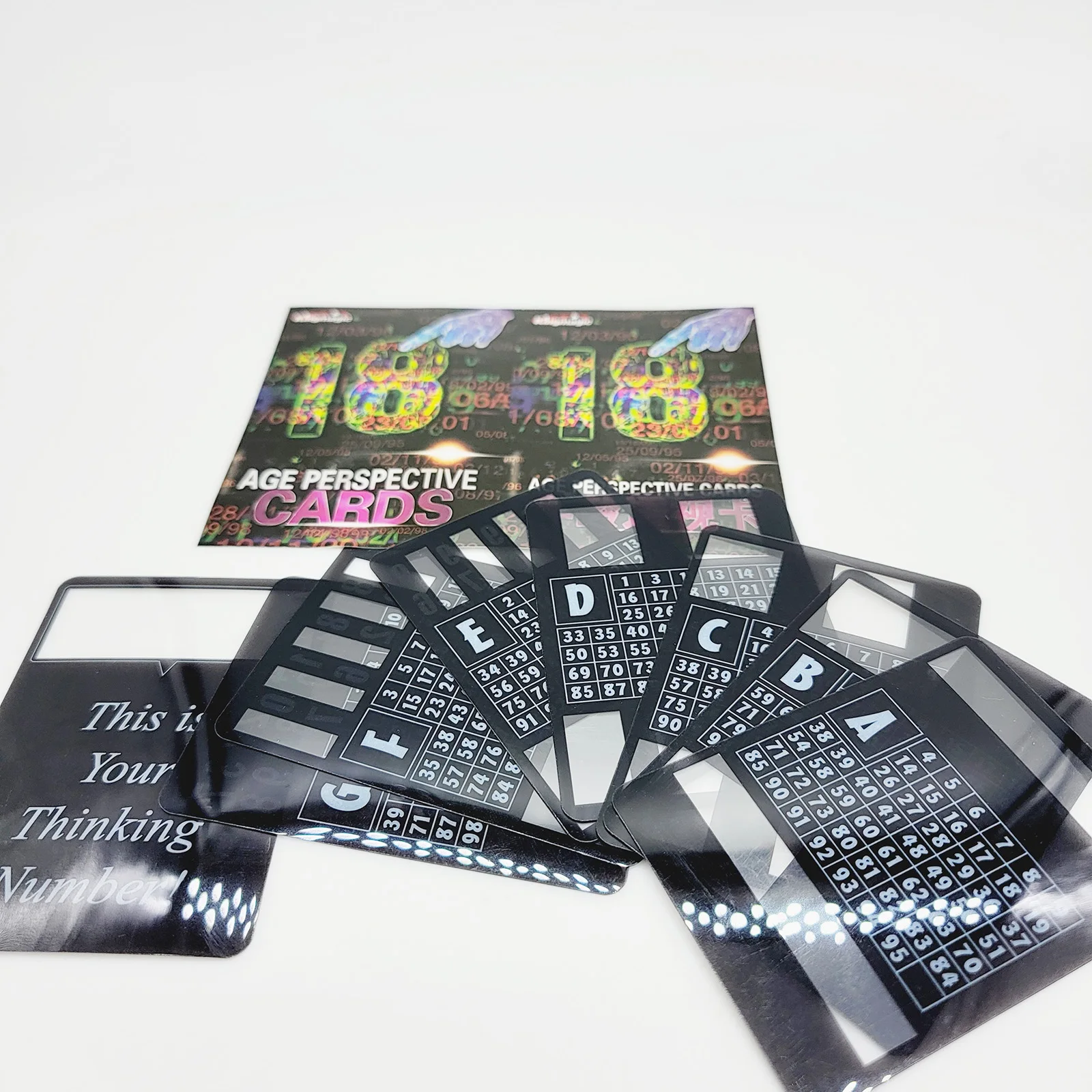 Self Working Age Prediction Cards - Magic Number 1-99 Reveal Trick for Beginners Impromptu Street Magic