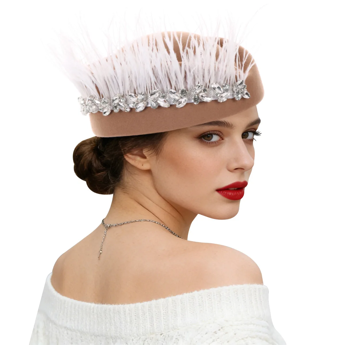 

African Headtie Fashion Summer Autumn African Turban Hat for Women Church with Flower Soft Caps for Party Casual Head Wrap
