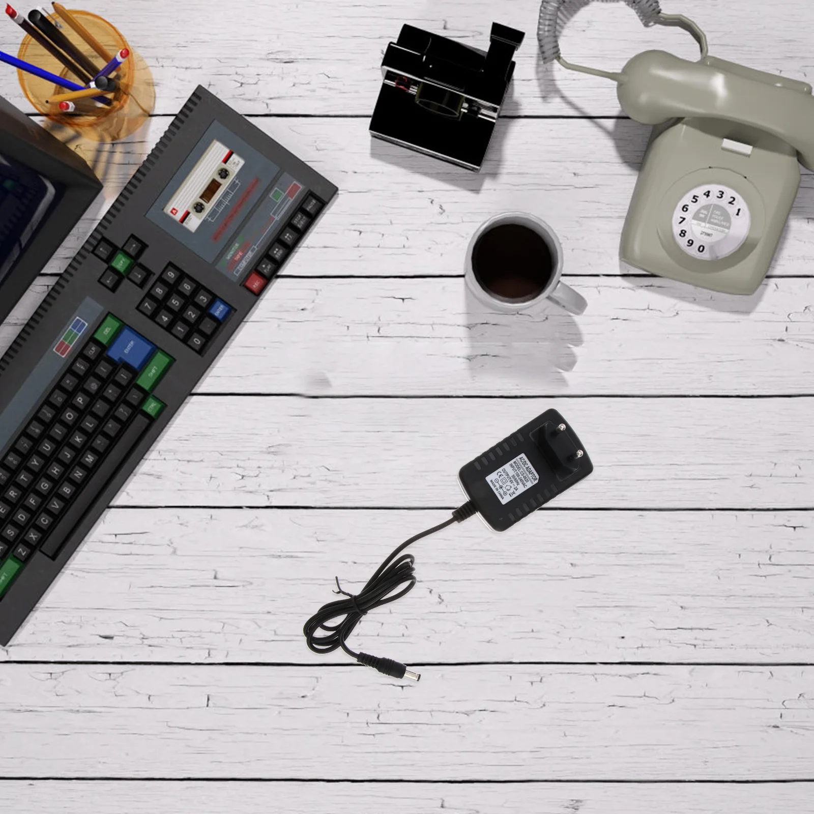 

Ac 100-240V Input Dc 6V 2A Output Power Adapter Black Portable High Performance 5.5mm X 2.1mm Eu Plug for Wide