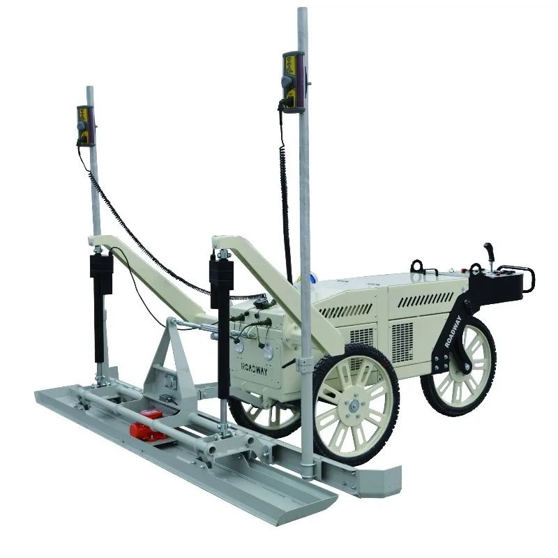 CE Certified Laser Screed Concrete Floor Leveling Machine Walk Behind Vibratory Leveler for Warehouse Factory Floor Use Work