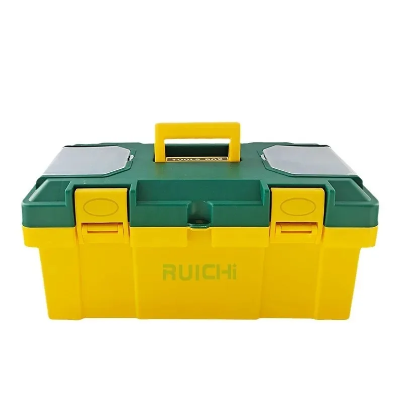 17 19 Inch Portable Plastic PP Tool Box Secure Lock Ergonomic Handle Design Pelican Case Garage Storage Rangement Outils Toolbox