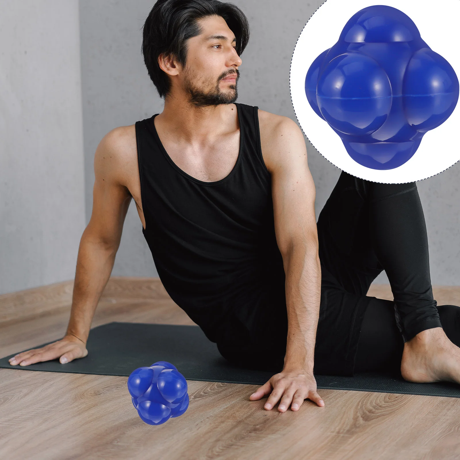 

Baseball Training Equipment Indoor Exercise Reflexing Silica Gel Hexagonal Balls Fitness Agility