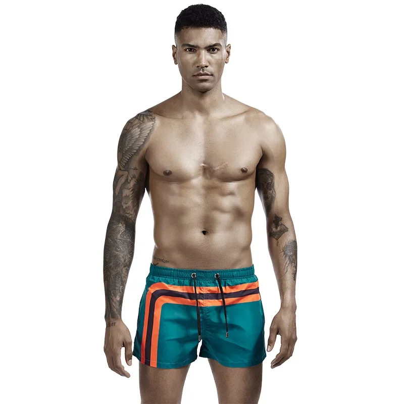 Beach Board Shorts for Men Running Fitness Tennis Exercise Boxers Gym Trunks Cotton Crotch Casual Homewear Yoga Workout Pants