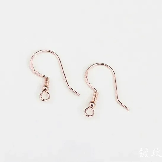 5 pairs of S925 sterling silver ear hook accessories semi-finished earrings handmade DIY making material accessories