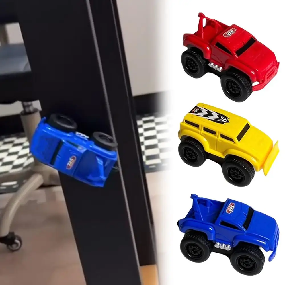 Klimmende Speelgoedauto-Traagheid Van Kinderen Pull-Back Anti-Zwaartekracht Rail Auto Magnetische Muur Auto Leuk Speelgoed Klimmen Auto