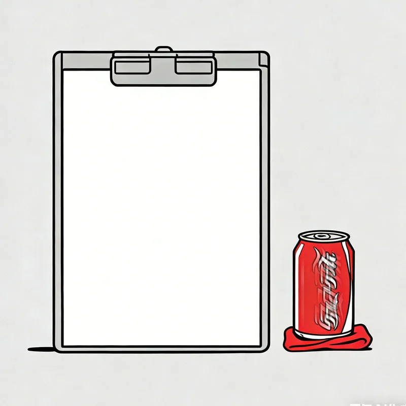 Magic Cola Illusion Set Drawing Board to Real Drink Vanishing Silk Trick Close-up & Stage Magic Props Mentalism Gimmicks