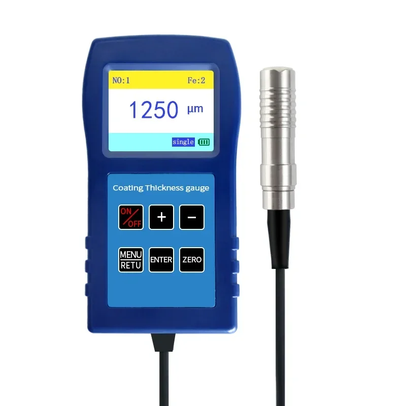 DONGRU DR280 High precision magnetic eddy current dual-purpose coating thickness gauge for paint coatings
