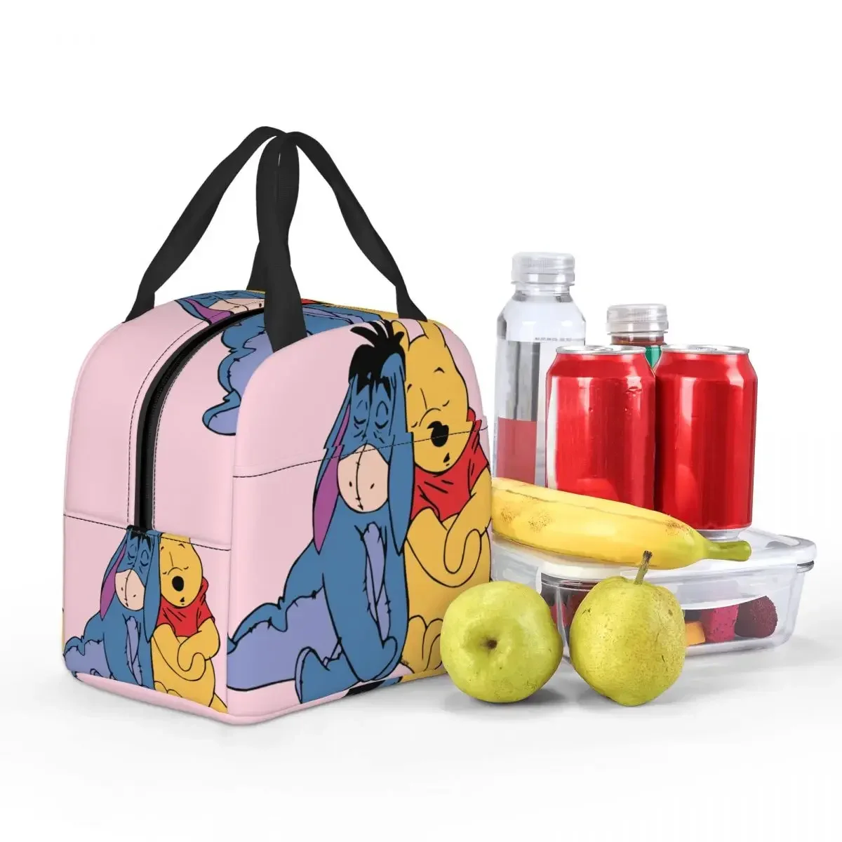 For Men Kid Lunch Bag Anuncios And Piglet Cooler Winnie The Pooh Leakproof InsulatedLunch Food BoxWork