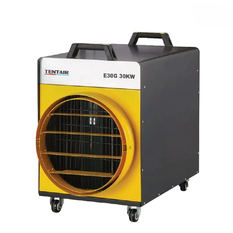 30Kw Industrial Air Heater Portable Electric Fan Heater Constant Temperature Space Heater