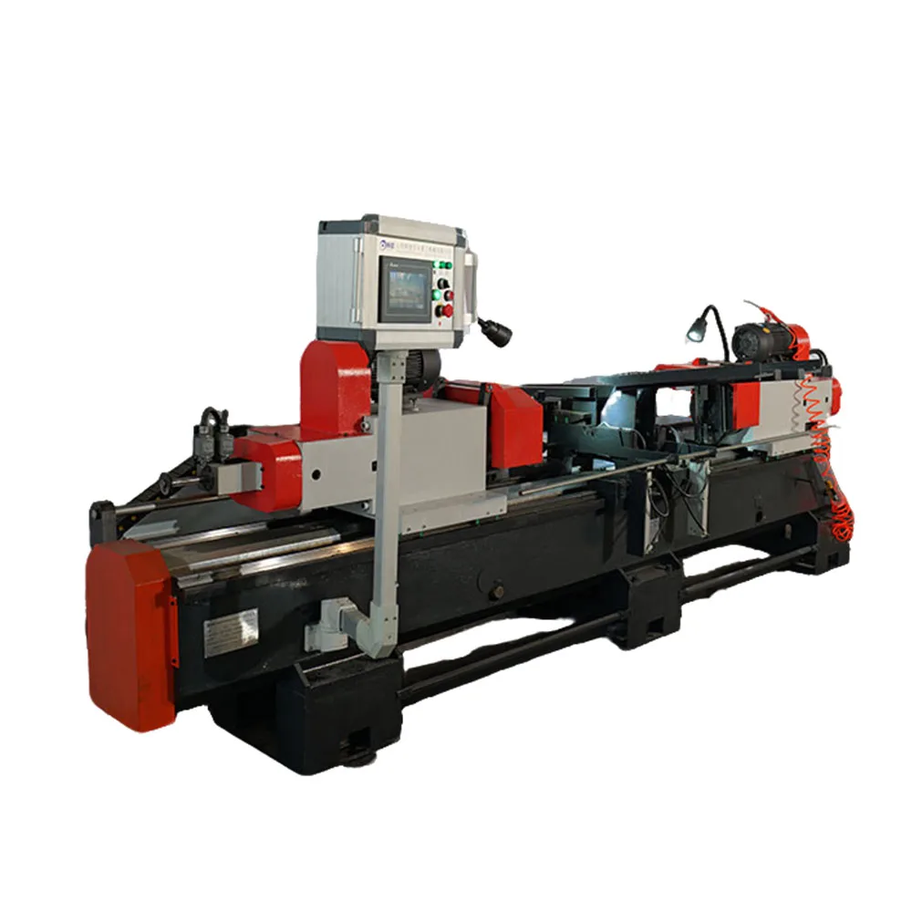 Steel Pipe Shaft Chamfering Groving Machine Roller Shaft Flat Head Slotting CNC Machine Tool Automatic Multi-Function High