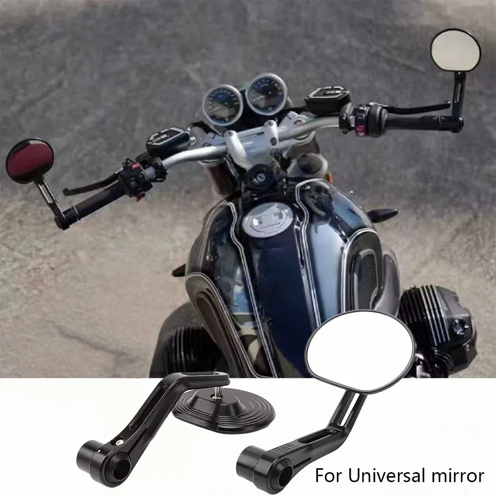 2026 Motorcycle Bar EndMirror Universal Rear view Mirrors CNC Aluminum For R NineT RNINET Urban G/S R NINE T Pure RnineT Scrambl