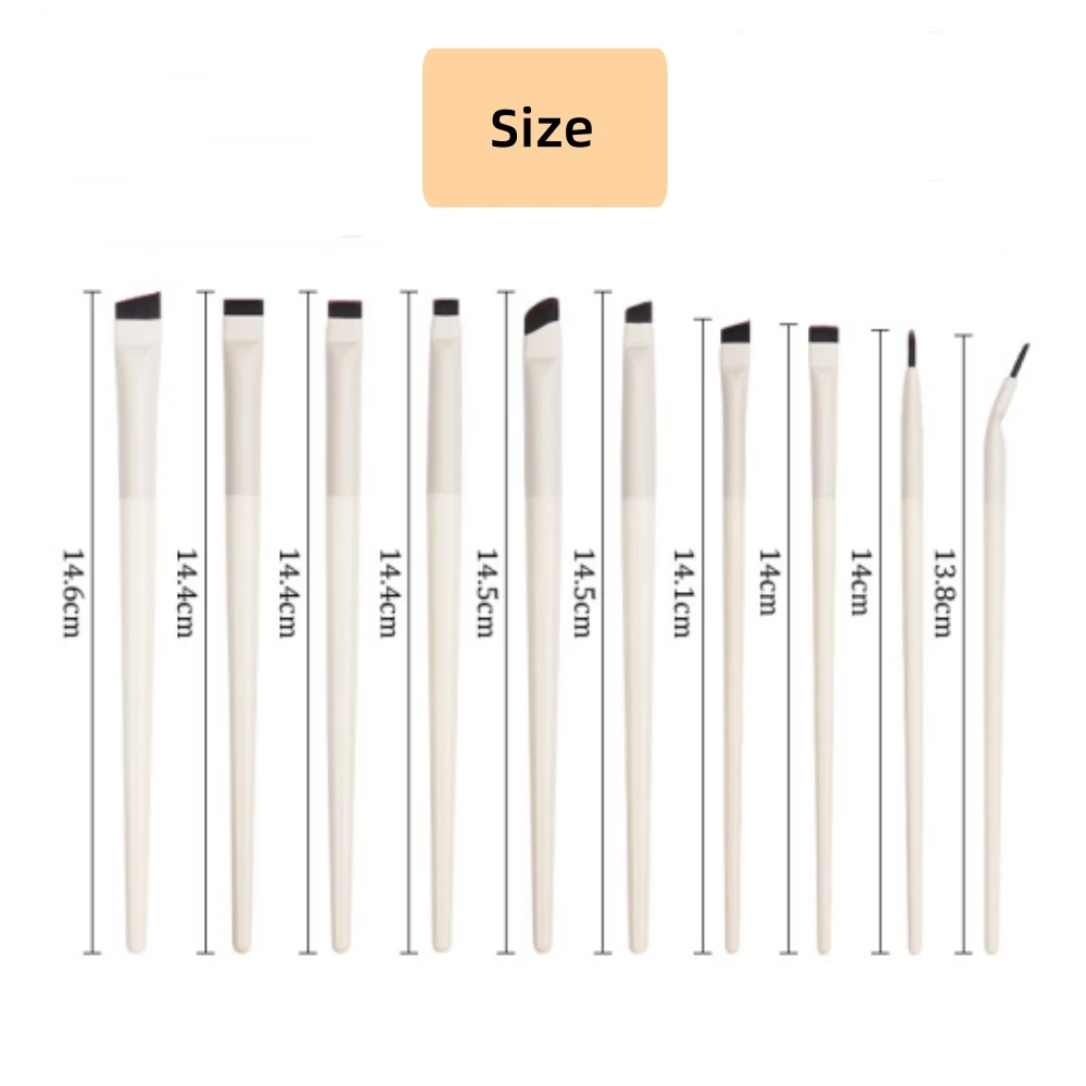 1PC Natural Eye Makeup Brushes Eyeshadow Brush Eyebrow Contour Eyeliner Brush Women Eyes Cosmetic Blending Detail Makeup Tools