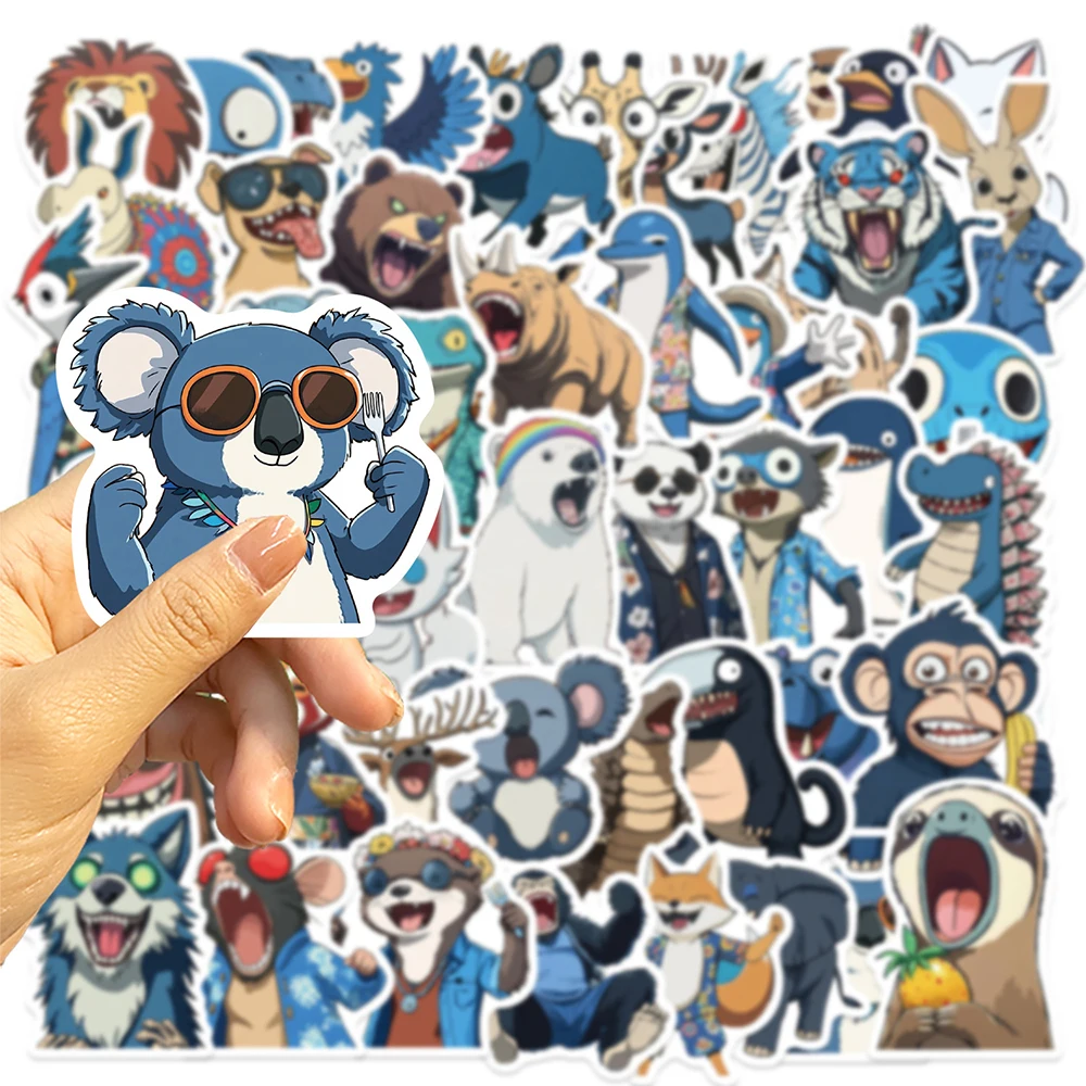 10/30/50 Stuks Cool Anime Dieren Party Cartoon Stickers Decals Voor Kinderen Speelgoed Diy Skateboard Laptop Telefoon fiets Graffiti Decals Pack