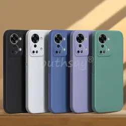 Silicone caso para oneplus nord 2t, borracha caso para proteção do telefone móvel