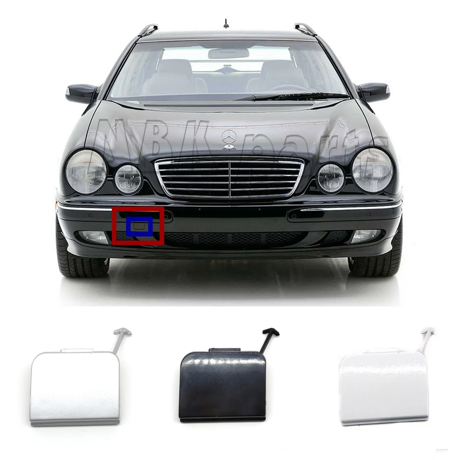 A 2108850026   Pasuje do 96-02 Mercedes-Benz E W210 S210 E200 E220 E240 E270 E280 E320 E420 E430 E55 AMG Przednia osłona holownicza