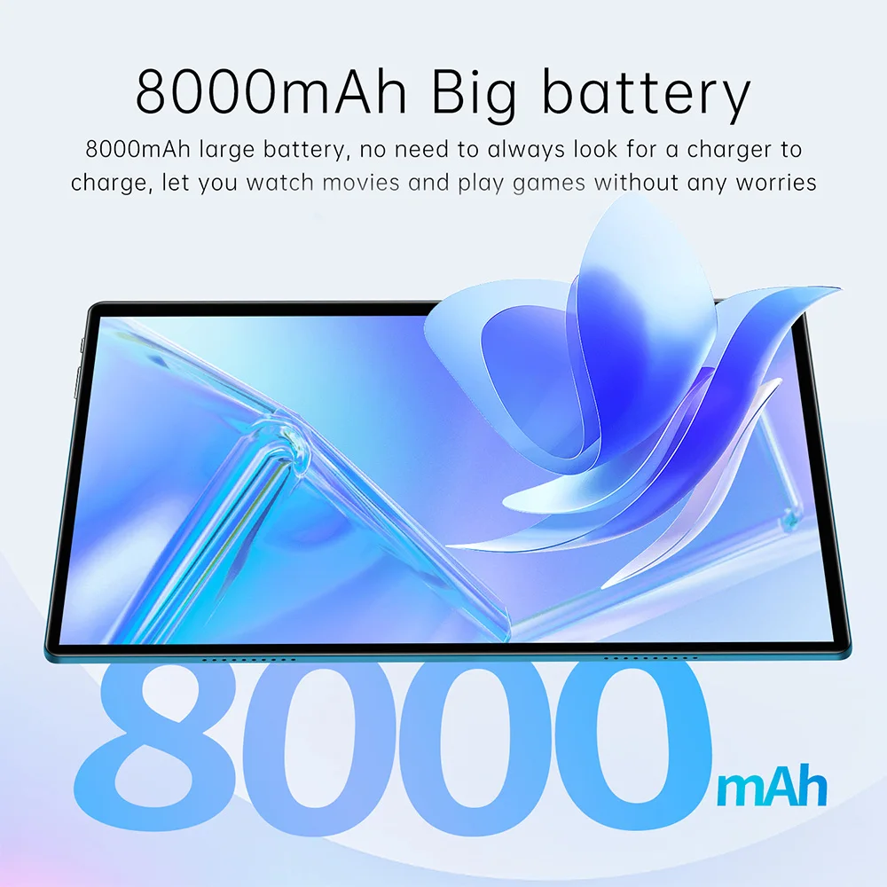 Nuovi tablet con display FHD ultrasottile da 10,36 pollici 10 Core 8 GB di RAM 512 GB di ROM Android 13 Google Tablet 5G Dual WiFi Dual SIM 8000 mAh