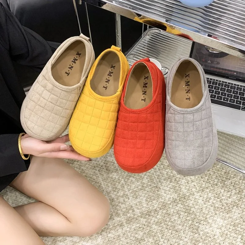 

Европейские товары: универсальные повседневные слипоны на высокой платформе для ленивых, весна 2026