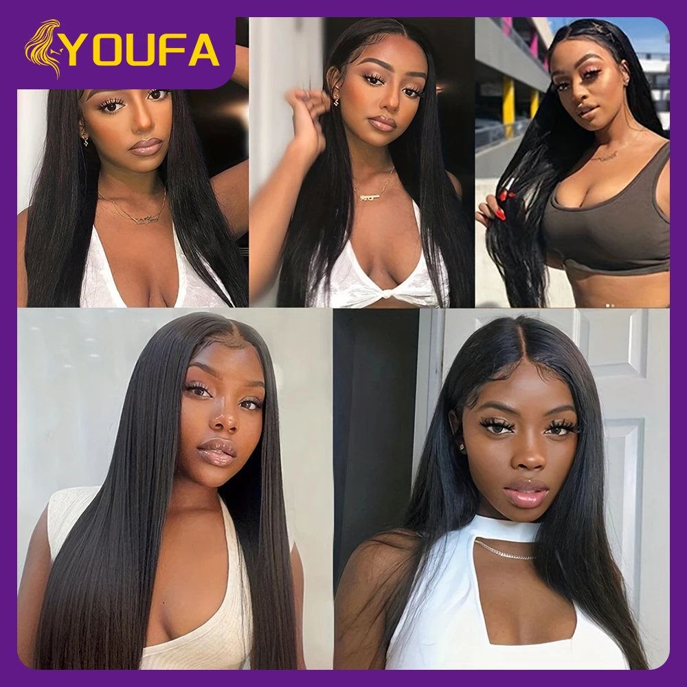 2x6 4x4 5x5 13x4 Lace Closure Pre Plucked 100% Unprocessed Brazilian Virgin Human Hair Closures Frontals Straight Lace Closures