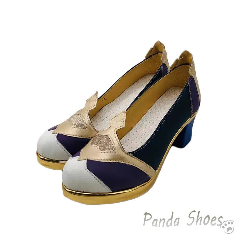 أحذية ييلان جينشين إمباكت التأثيرية لعبة أنيمي كوس أحذية لعبة يي لان أزياء تنكرية أحذية الدعامة لحفلات الهالوين