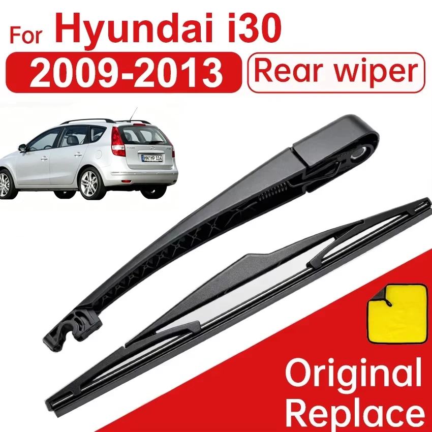 

12" Rear Wiper Blade & Arm Set Kit For Hyundai i30 / i30cw 2007-2012 Windshield Windscreen Clean Rear Window 2008 2009 2010 2011